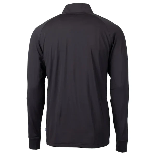 Arizona cardinals cutter buck helmet adapt eco knit stretch recycled quarter zip pullover top Black L