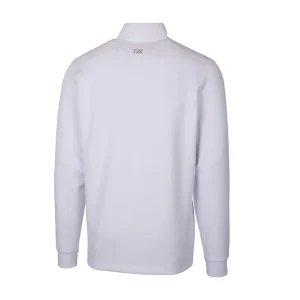 Arizona cardinals cutter buck helmet traverse stretch quarter zip pullover top White L