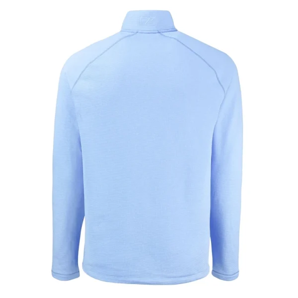 Arizona cardinals cutter buck peshastin eco fleece recycled raglan quarter zip top Powder blue L