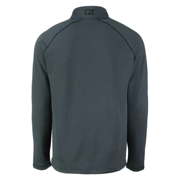 Arizona cardinals cutter buck peshastin eco fleece tri blend raglan recycled quarter zip jacket Heather black L