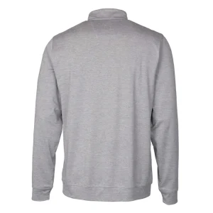 Arizona cardinals cutter buck stealth heathered big tall throwback logo quarter zip pullover top Gray 3XB