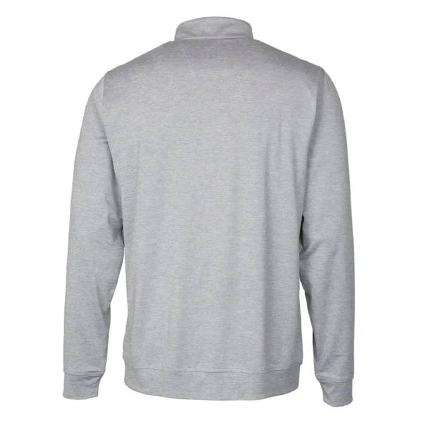 Arizona cardinals cutter buck stealth heathered throwback logo quarter zip pullover top Gray L