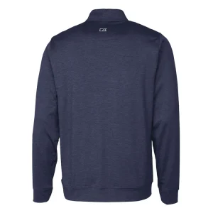 Arizona cardinals cutter buck stealth quarter zip pullover top Heathered navy L