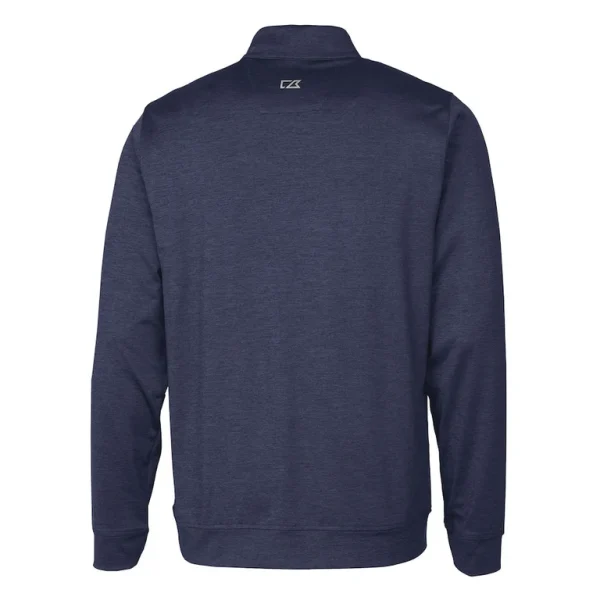 Arizona cardinals cutter buck stealth quarter zip pullover top Heathered navy L