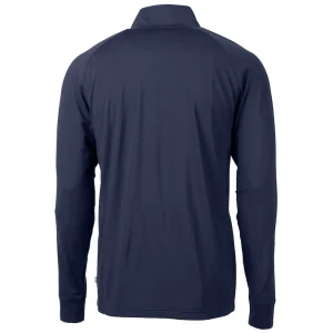 Arizona cardinals cutter buck team adapt eco knit hybrid recycled quarter zip pullover top Navy L