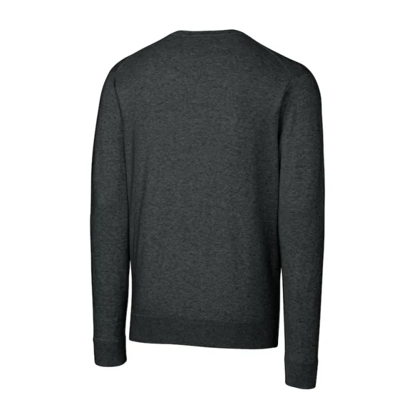 Arizona cardinals cutter buck throwback logo lakemont tri blend big tall v neck pullover sweater Heather charcoal 3XB