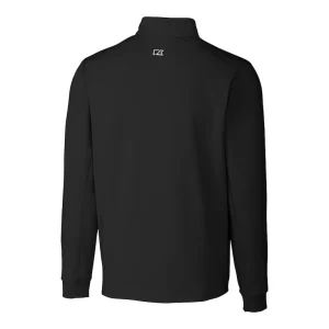 Arizona cardinals cutter buck throwback logo traverse stretch quarter zip big tall pullover top Black 3XB