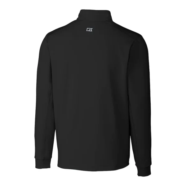 Arizona cardinals cutter buck throwback logo traverse stretch quarter zip big tall pullover top Black 3XB