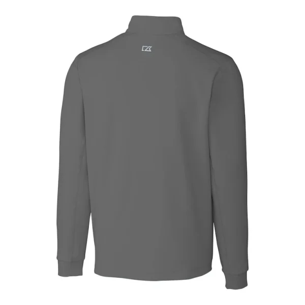 Arizona cardinals cutter buck throwback logo traverse stretch quarter zip pullover top steel Cardinal L