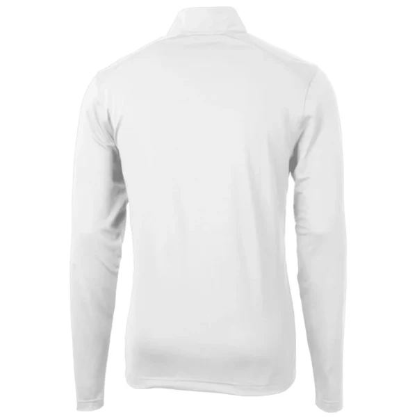Arizona cardinals cutter buck throwback logo virtue eco pique recycled quarter zip pullover top White M