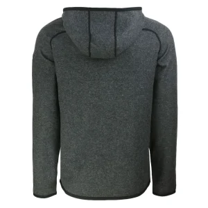 Arizona cardinals cutter buck throwback mainsail sweater knit full zip hoodie Heather charcoal L