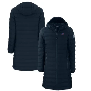 Arizona cardinals cutter buck womens americana mission ridge repreve eco insulated full zip puffer jacket Navy