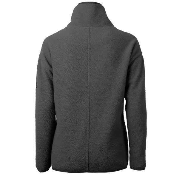 Arizona cardinals cutter buck womens cascade eco sherpa fleece half zip jacket Gray M