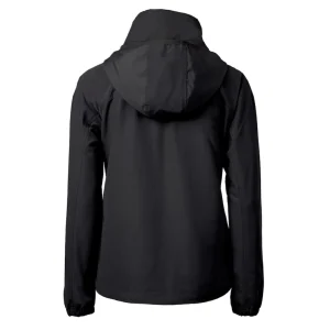 Arizona cardinals cutter buck womens charter eco recycled half zip hoodie anorak jacket Black M