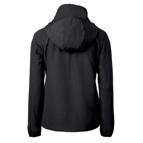 Arizona cardinals cutter buck womens charter eco recycled half zip hoodie anorak jacket Black M