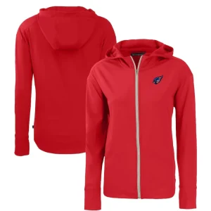 Arizona cardinals cutter buck womens daybreak eco recycled full zip hoodie cardinal Cardinal