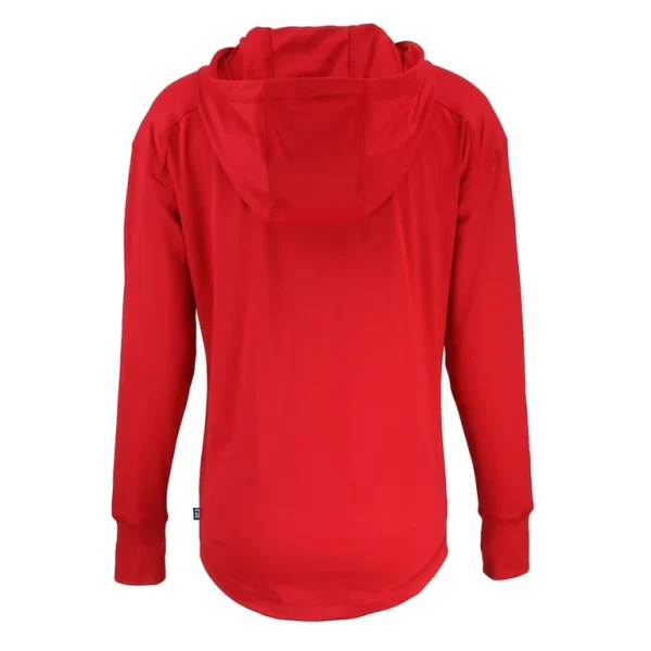 Arizona cardinals cutter buck womens daybreak eco recycled half zip hoodie cardinal Cardinal M