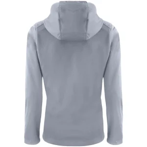 Arizona cardinals cutter buck womens evoke eco softshell recycled full zip hooded jacket Gray M