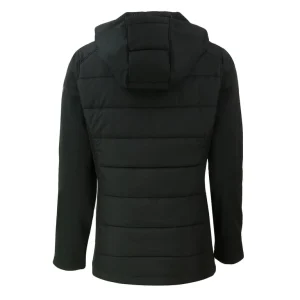 Arizona cardinals cutter buck womens evoke hybrid eco softshell recycled full zip hoodie jacket Black M