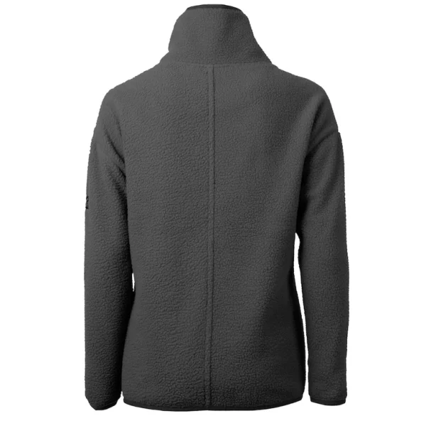 Arizona cardinals cutter buck womens helmet cascade eco sherpa fleece half zip jacket Charcoal M