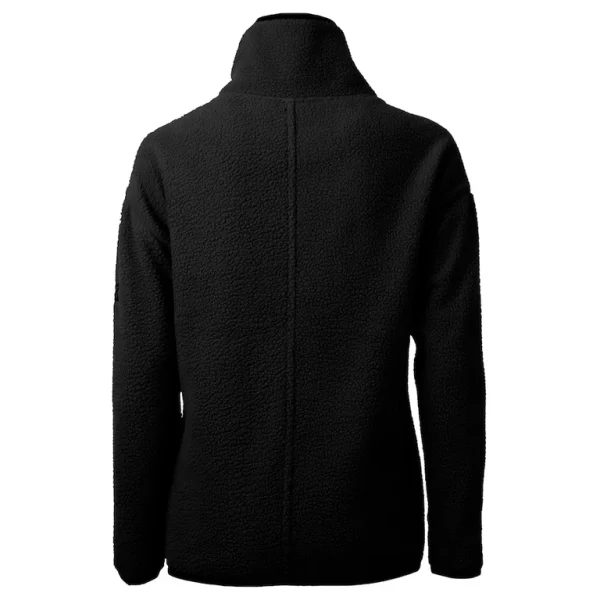 Arizona cardinals cutter buck womens helmet logo cascade eco sherpa fleece half zip pullover jacket Black M