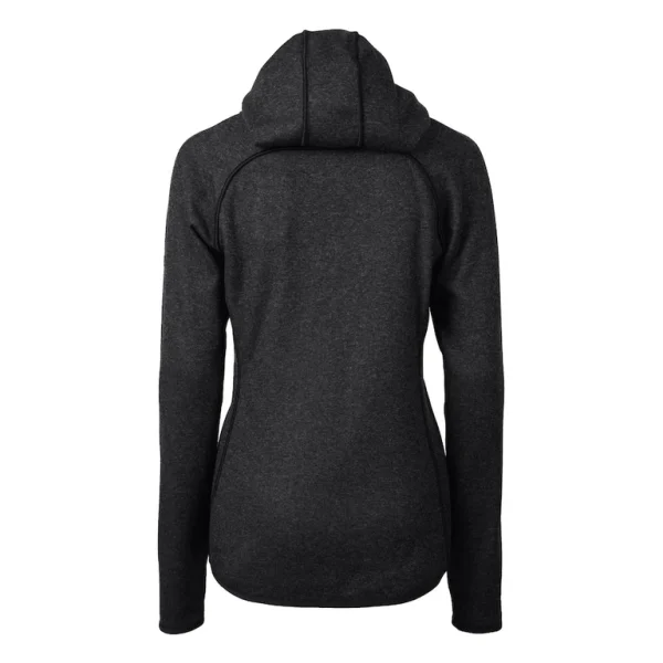Arizona cardinals cutter buck womens helmet logo mainsail sweater knit full zip hoodie Charcoal M