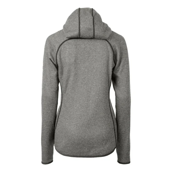 Arizona cardinals cutter buck womens helmet logo mainsail sweater knit full zip hoodie steel Cardinal M
