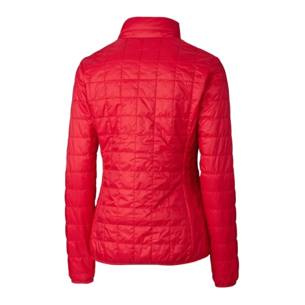Arizona cardinals cutter buck womens helmet logo rainier primaloft eco insulated full zip puffer jacket cardinal Cardinal M