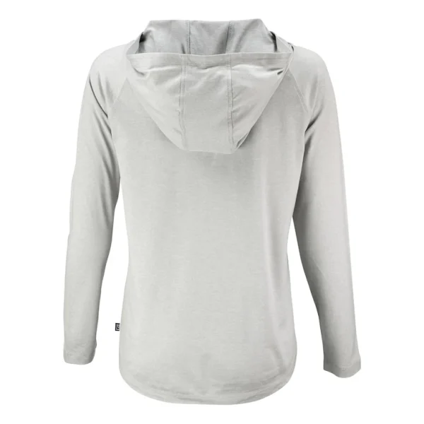 Arizona cardinals cutter buck womens historic coastline epic comfort eco recycled raglan pullover hoodie Gray M