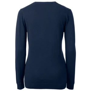 Arizona cardinals cutter buck womens lakemont tri blend v neck sweater Navy M