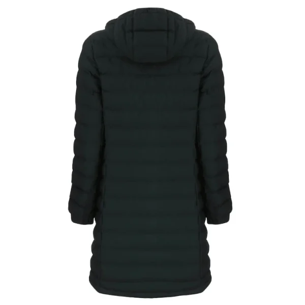 Arizona cardinals cutter buck womens mission ridge repreve eco insulated long full zip puffer jacket Black M
