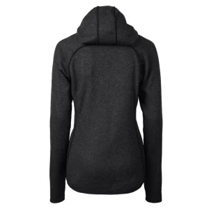 Arizona cardinals cutter buck womens throwback logo mainsail full zip jacket Heather charcoal M