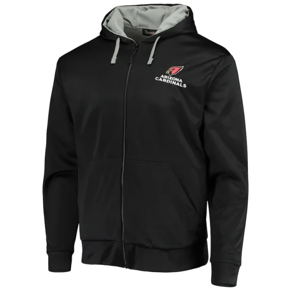 Arizona cardinals dunbrooke apprentice full zip hoodie Blackgray M