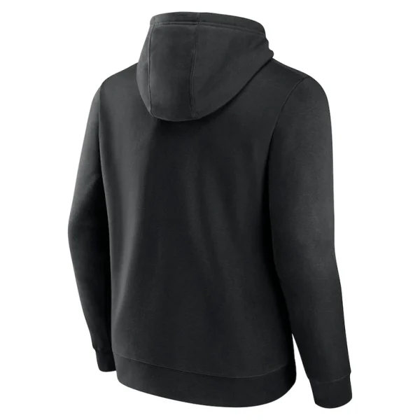 Arizona cardinals fade out fitted pullover hoodie Black L