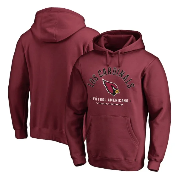 Arizona cardinals futbol americano pullover hoodie cardinal Cardinal