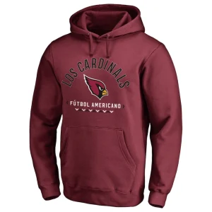 Arizona cardinals futbol americano pullover hoodie cardinal Cardinal M
