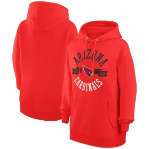 Arizona cardinals g iii 4her by carl banks womens city graphic team fleece pullover hoodie cardinal Cardinal