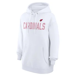 Arizona cardinals g iii 4her by carl banks womens dot print pullover hoodie White S