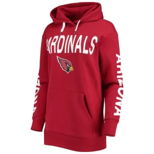 Arizona cardinals g iii 4her by carl banks womens extra point pullover hoodie cardinal Cardinal M