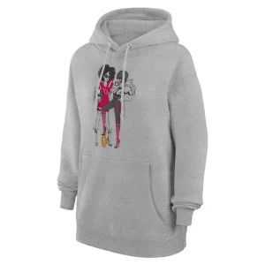 Arizona cardinals g iii 4her by carl banks womens football girls graphic pullover hoodie Heather gray S