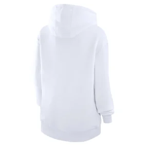 Arizona cardinals g iii 4her by carl banks womens heart graphic fleece pullover hoodie White M