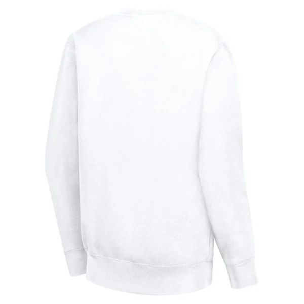 Arizona cardinals g iii 4her by carl banks womens leopard heart pullover sweatshirt White M