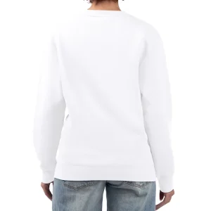 Arizona cardinals g iii 4her by carl banks womens leopard heart pullover sweatshirt White S