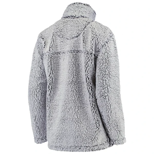 Arizona cardinals g iii 4her by carl banks womens sherpa quarter zip pullover jacket Gray L
