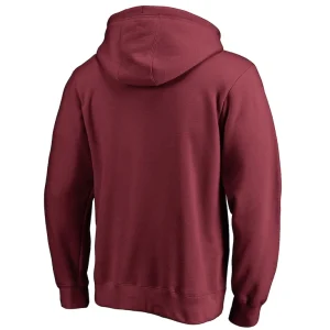 Arizona cardinals iconic collection fade out pullover hoodie cardinal Cardinal L