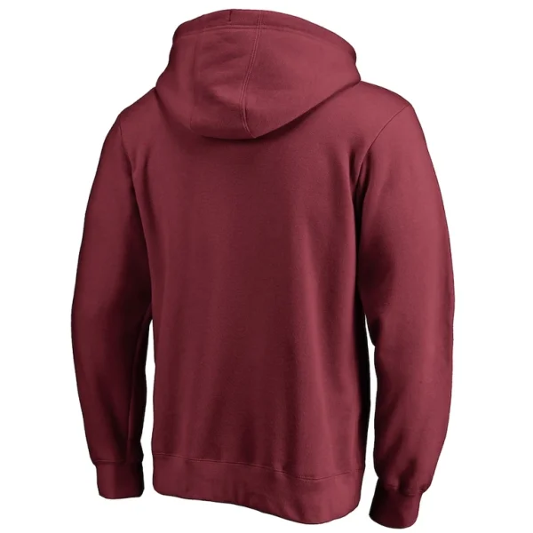 Arizona cardinals iconic collection fade out pullover hoodie cardinal Cardinal L