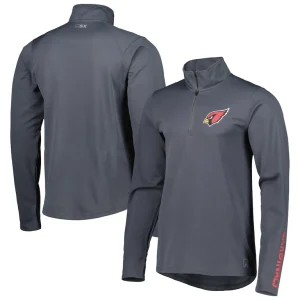 Arizona cardinals msx by michael strahan half zip pullover Charcoal