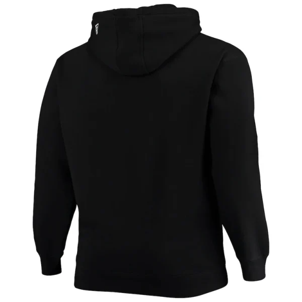 Arizona cardinals new era big tall primary logo pullover hoodie Black 4XB