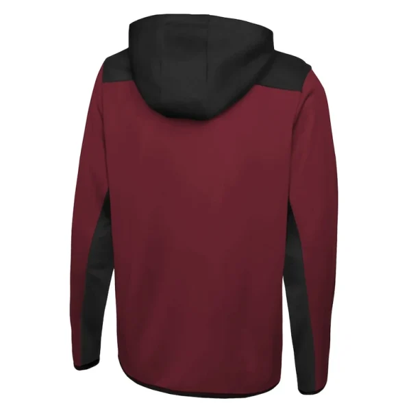 Arizona cardinals new era combine authentic hard hitter pullover hoodie cardinal Cardinal L
