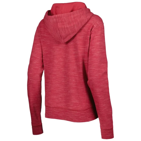 Arizona cardinals new era womens reverse full zip hoodie cardinal Cardinal M